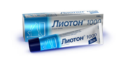 Лиотон 1000 50гр гель Berlin Chemie