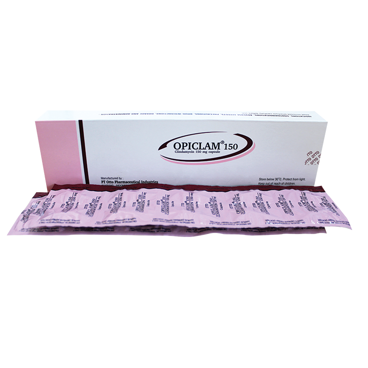 Опиклам 150мг №50 капсул Монфа Трейд