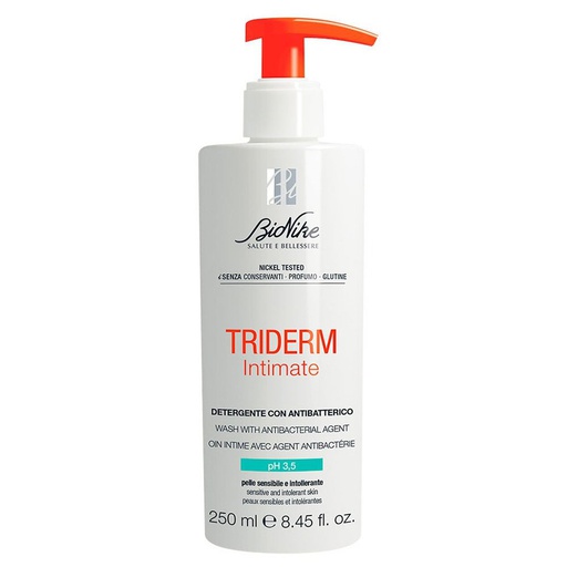 BioNike Triderm intimate antibacterial wash bottle 250ml