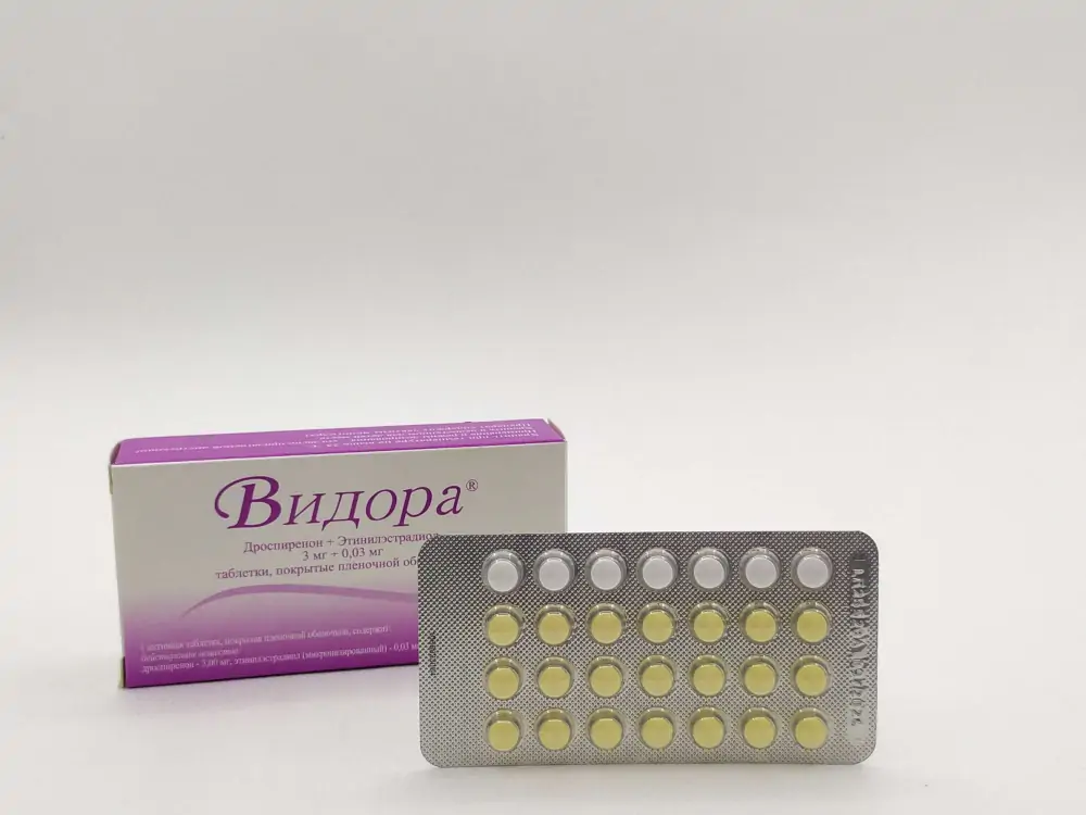 Видора 3мг/0.03мг №28 шахмал Тимус