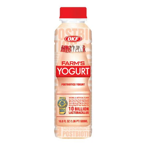 Ундаа OKF Farms yogurt orginal 500мл Бишрэлт