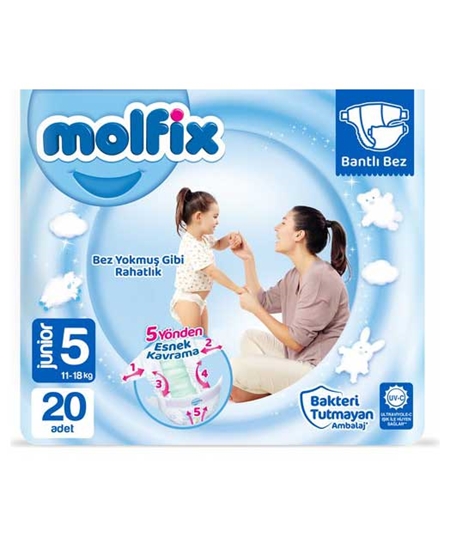 Живх Molfix 5 наадаг 11-18кг №20 Бишрэлт